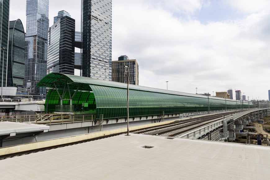 Mosmetro: Testovskaya station of the future MCD-4 will be the highest and the tallest one in Moscow 